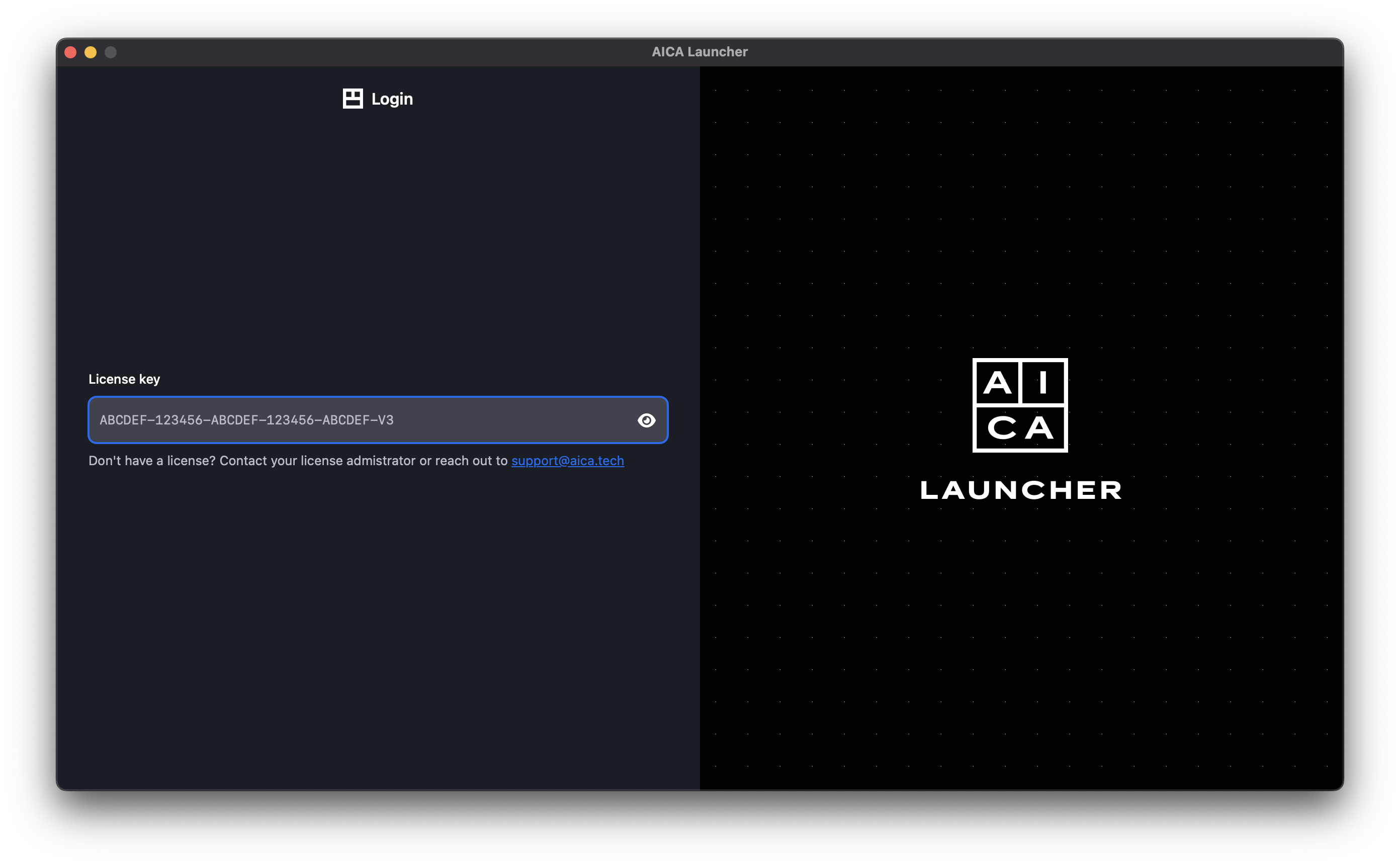 aica-launcher-login