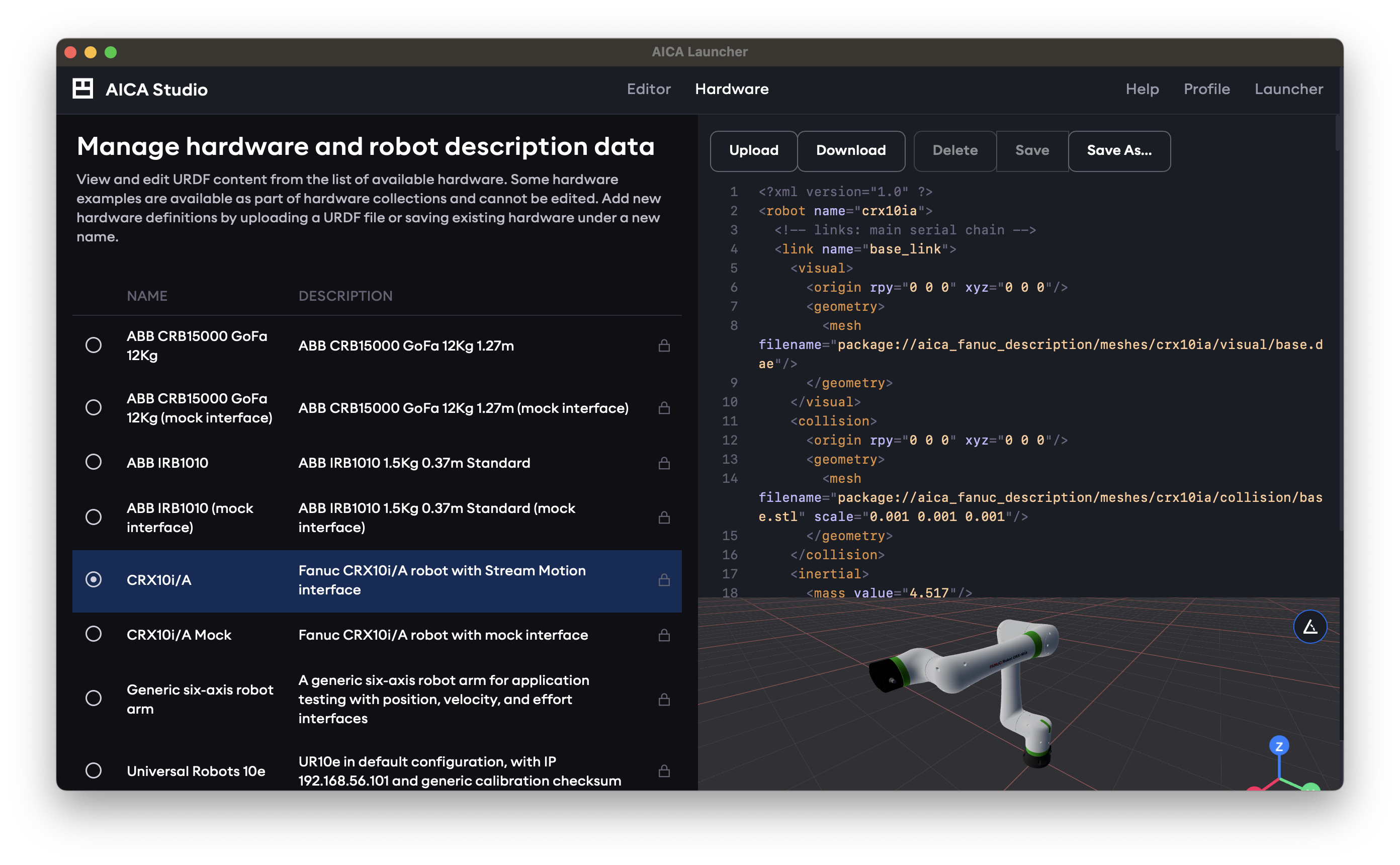 aica-studio-hardware-manager