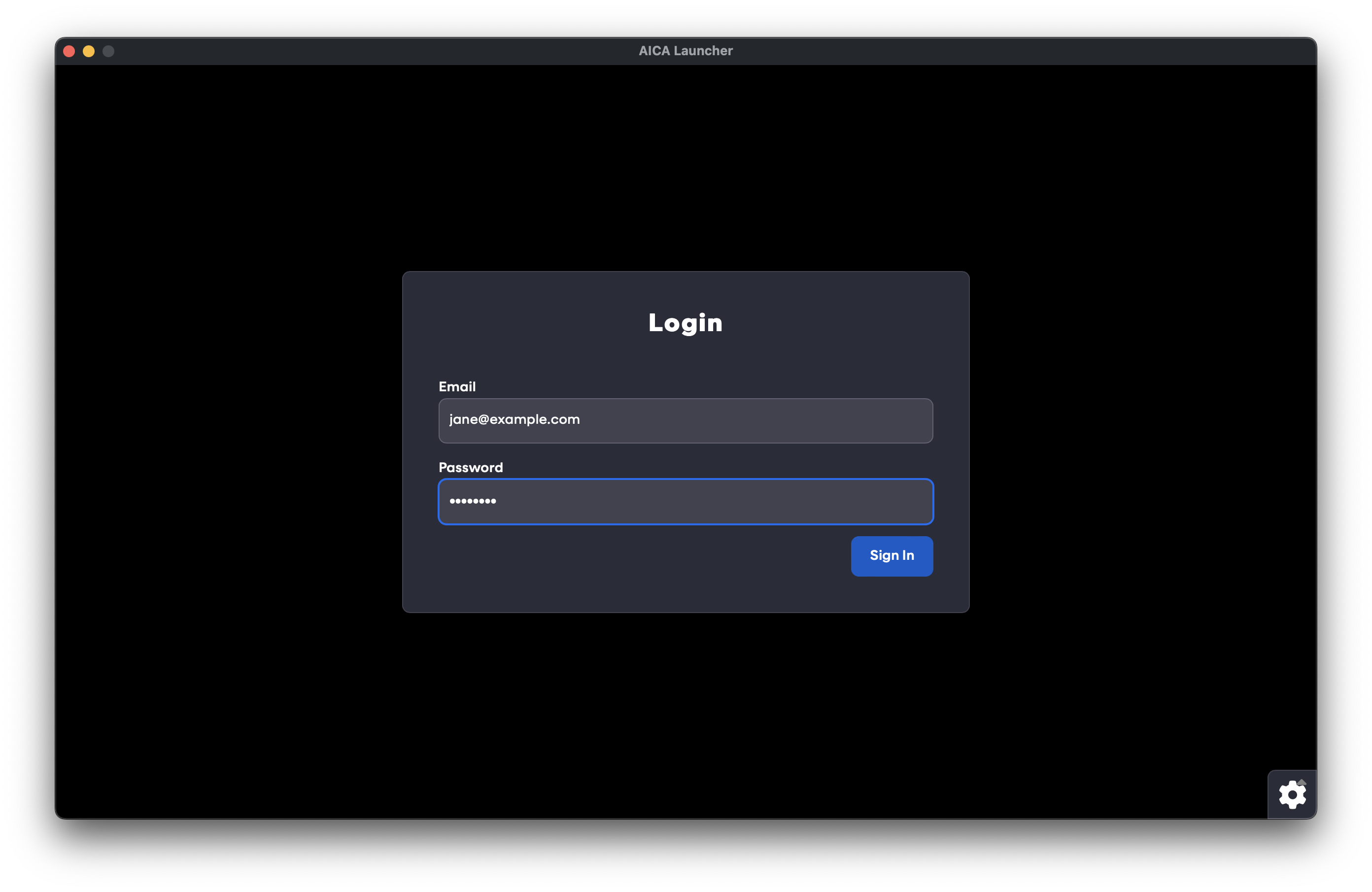 aica-studio-user-login