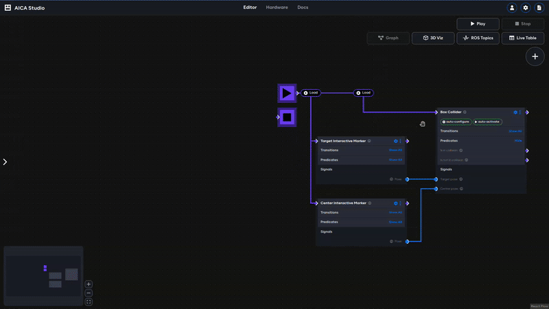 Box Collider example