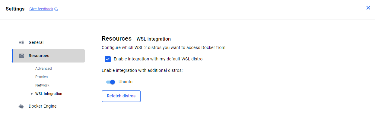 Enable integration per distro